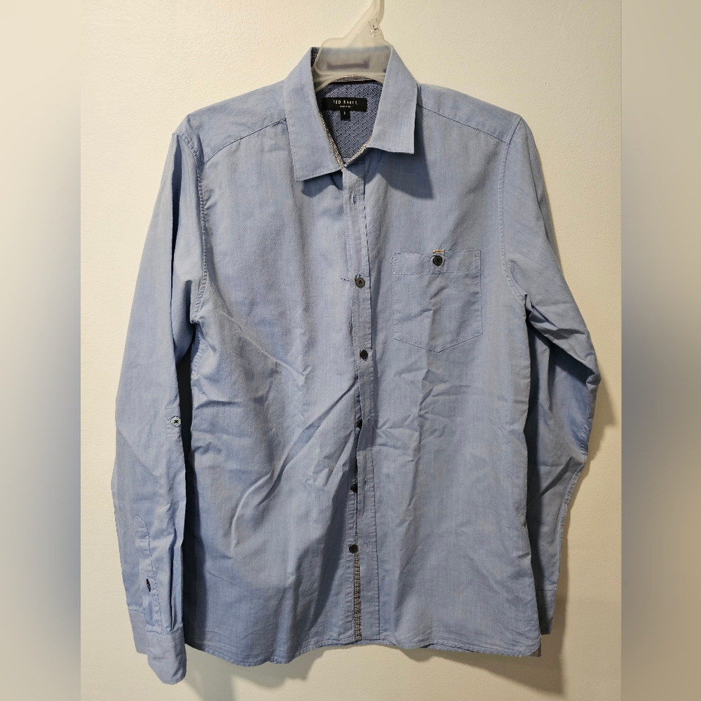 Ted Baker Blue Dress Shirt